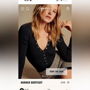 Sezane HANNAH BODYSUIT